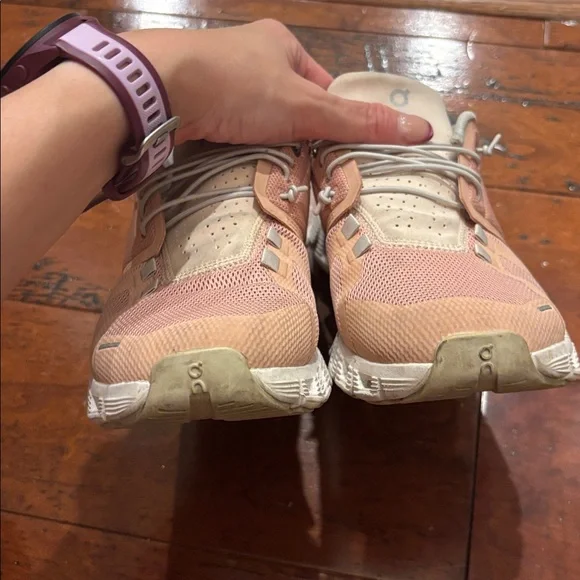 On Cloud 5 Shoes Size 6 Women’s Shell Rose Pink GUC - Picture 4 of 8